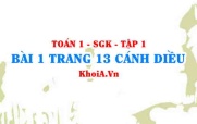 Bài 1 trang 13 Toán 12 tập 1 Cánh Diều